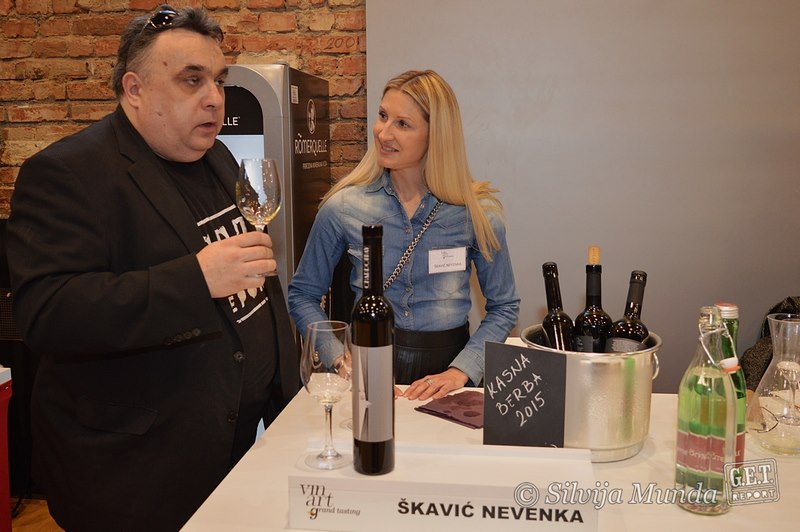 Vinart Grand Tasting 2017, Lauba / Nevenka Škavić i njeno vino, kasna berba 2015