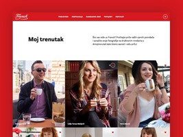 Web  stranica za ljubitelje toplih napitaka