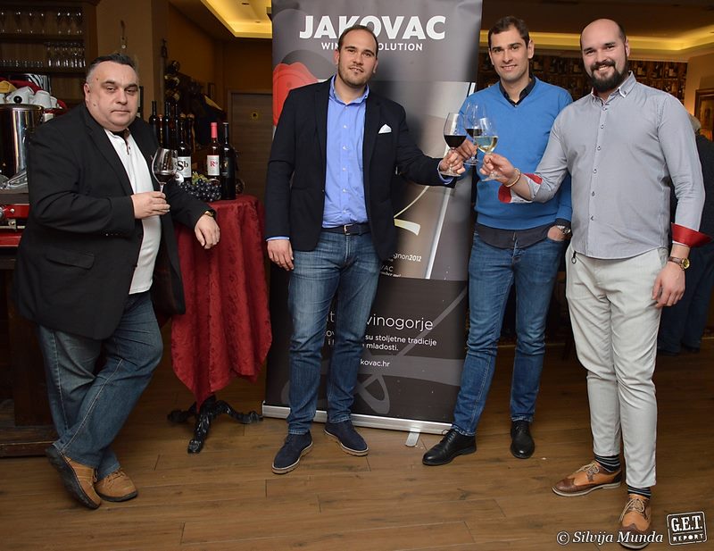 Tomislav Stiplošek (G.E.T. Report), Ozren i Ognjen Jakovac (vina Jakovac), Tomislav Teklić (Procaffe)