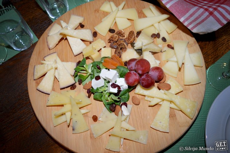 Plata Špin (svi sirevi Agrolagune) + Rose