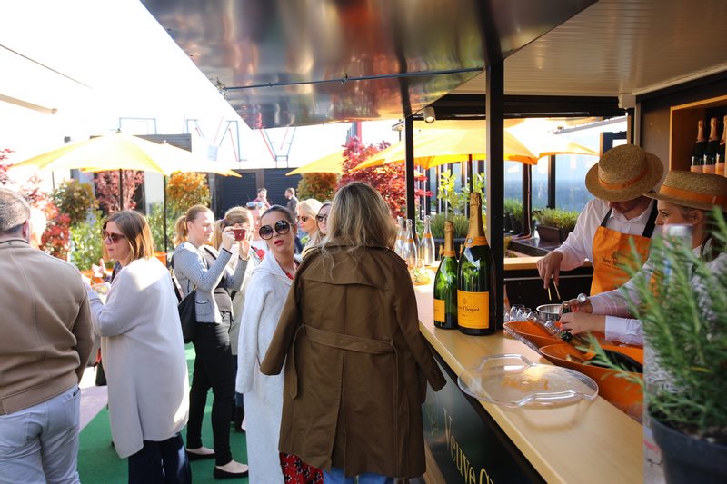 Rooftop Lateral Veuve Clicquot Champagne Bar