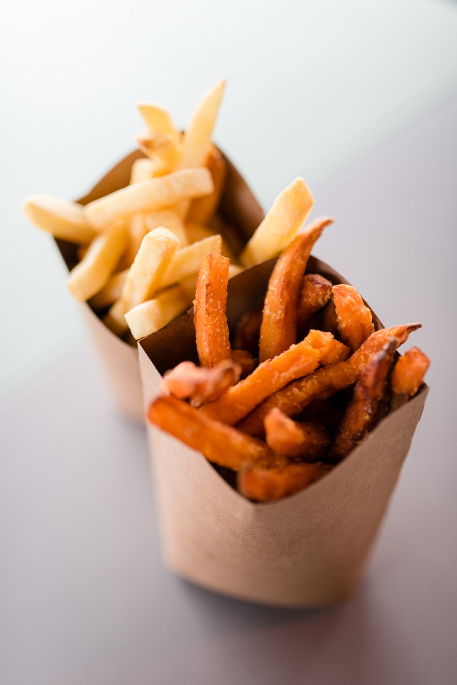 French fries & Sweet potato