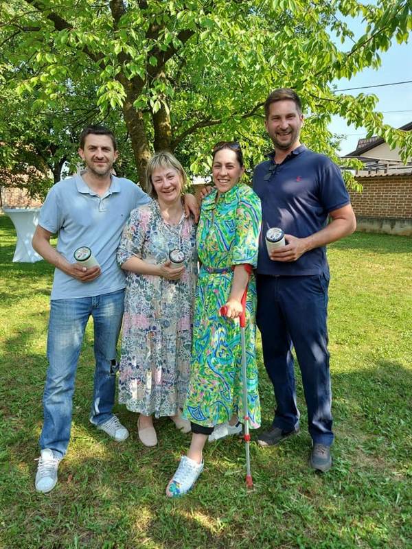 Josip i Ana Todorić, Milana Mileusnić i Dominik Zeko_foto: Željka Balja