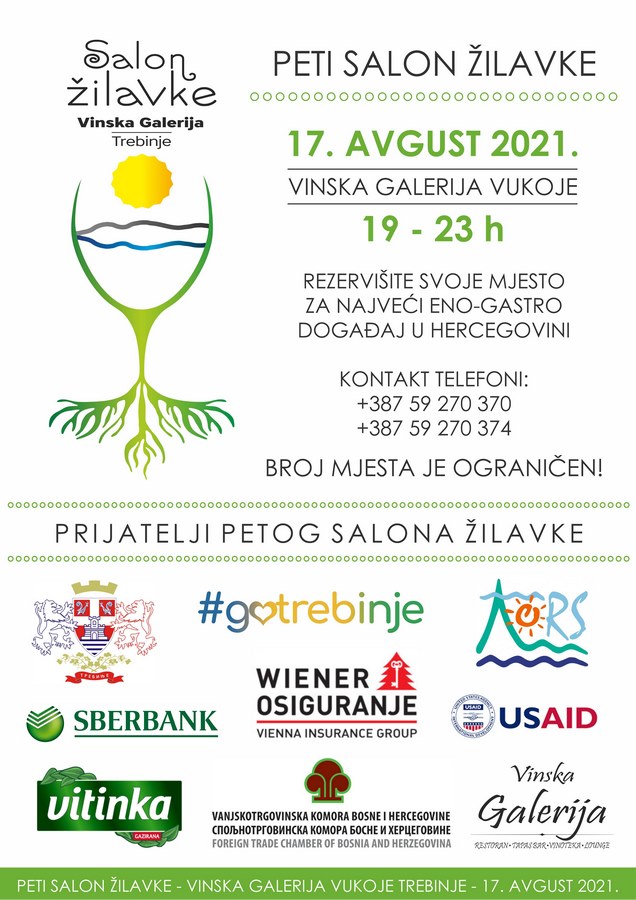 Peti Salon žilavke - Vinska Galerija Vukoje 17.08.2021.