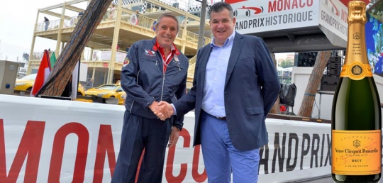 Veuve Clicquot  službeni šampanjac za Grand Prix de Monaco Historique