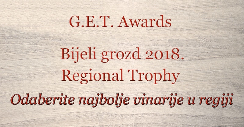 Odaberite najbolje vinarije za Bijeli grozd 2018  Regional Trophy