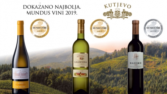 Kutjevačka vina postigla uspjeh na Mundus Vini Summer 2019.