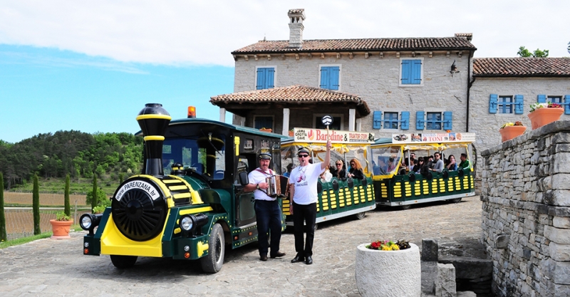 Parenzana Train - vozite se Putem čarobnog muškata