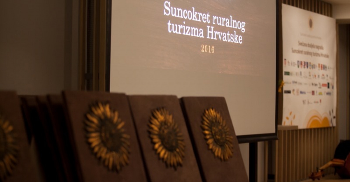 Dodijeljen Suncokret ruralnog turizma Hrvatske 2016