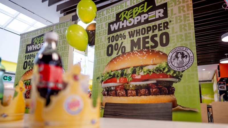 Burger King® predstavlja Rebel Whopper®