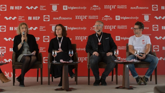 prim. Sanja Poduje, dr. med.; Mirka Jozić; Mario Petrović; Berislav Sokač