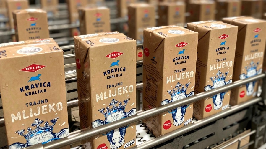 Kravica Kraljica - novi brend mliječnih proizvoda Belja