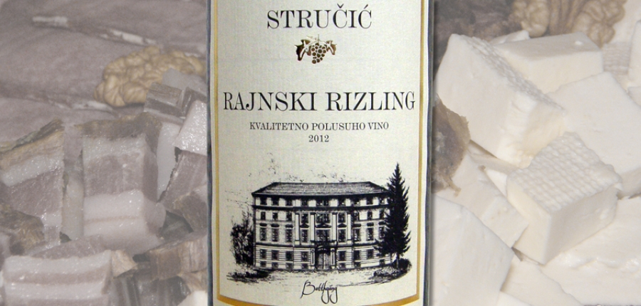 Stručić, Rajnski Rizling 2012