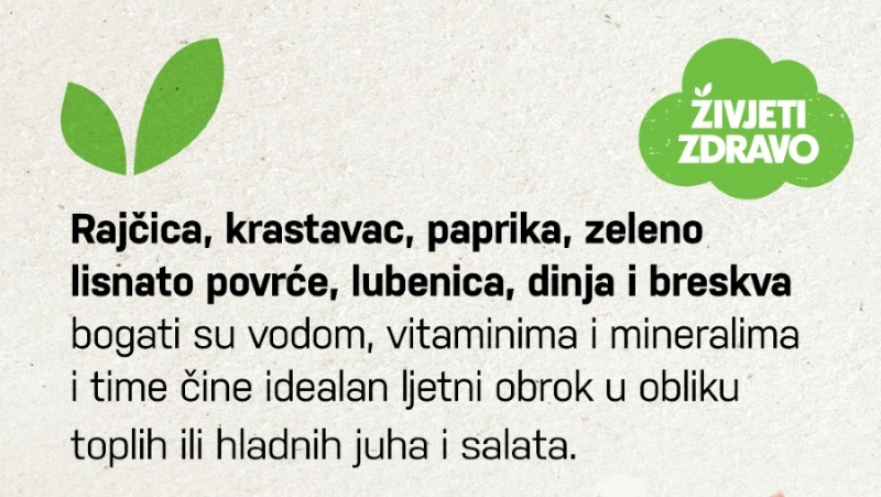 Ključni savjeti za zdravo ljeto