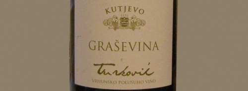 Kutjevo, Graševina Turković 2012